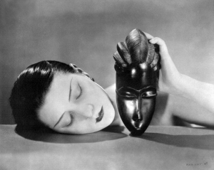 Noir et Blanc (1926), Kiki de Montparnasse/ this reminds me somewhat of Brancusi's 'Sleeping Muse' Sculpture